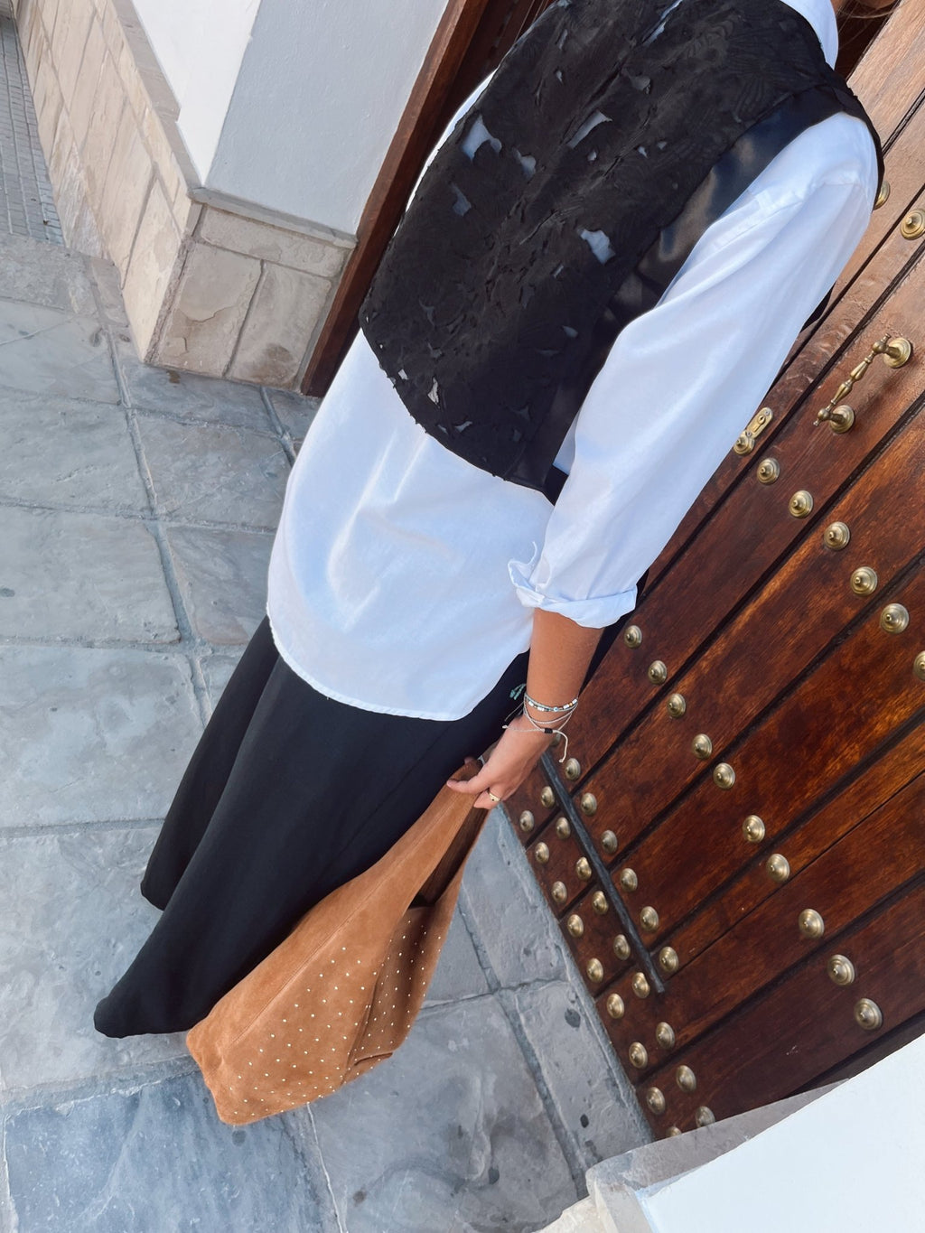 Babero Organza Negro - SOHO ZAHARAChaleco