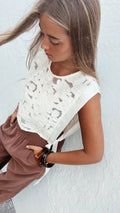 Babero Organza Marfil - SOHO ZAHARAChaleco