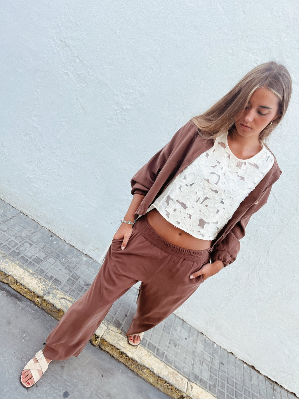 Babero Organza Marfil - SOHO ZAHARAChaleco