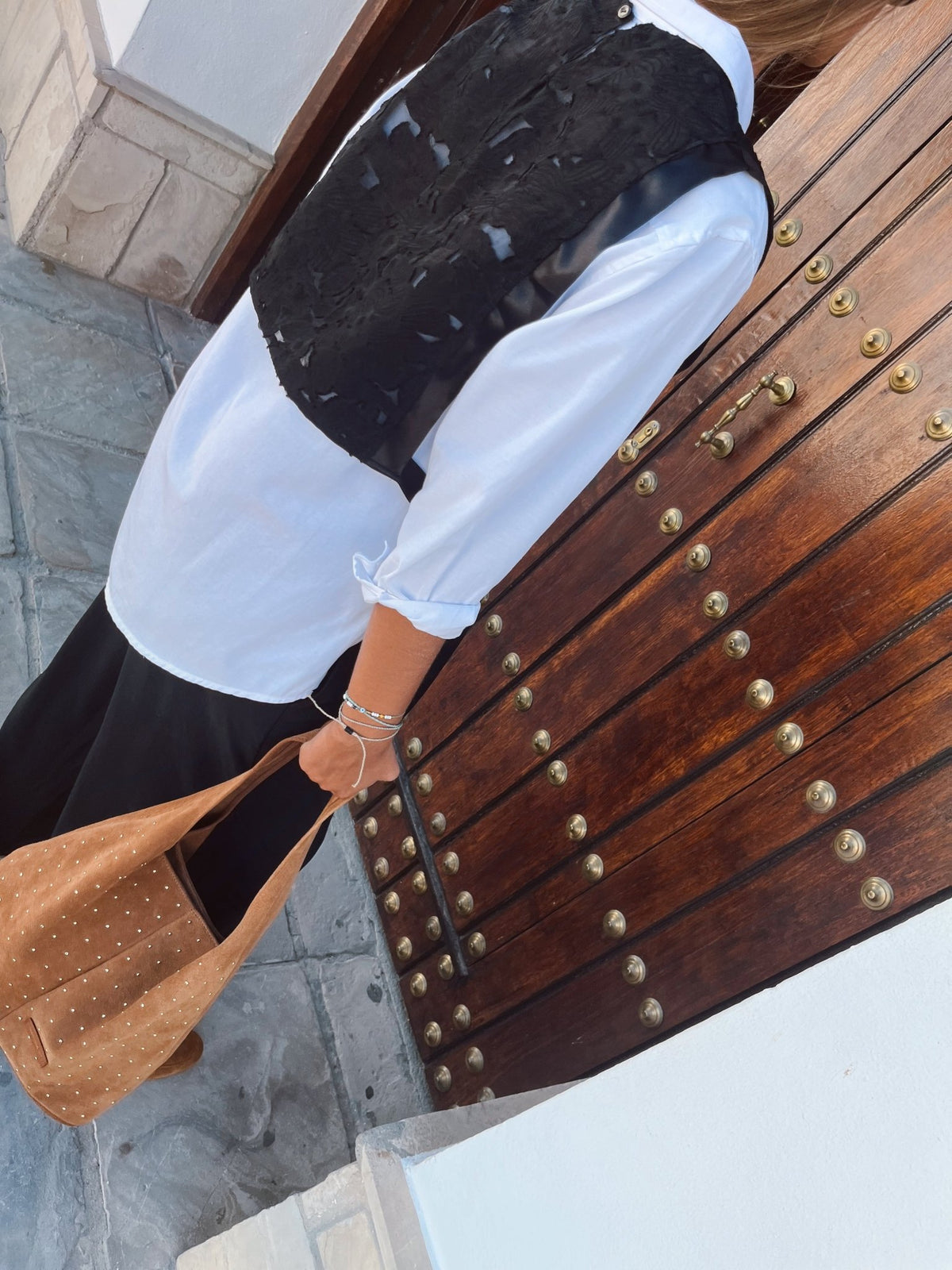 Babero Organza Negro - SOHO ZAHARAChaleco