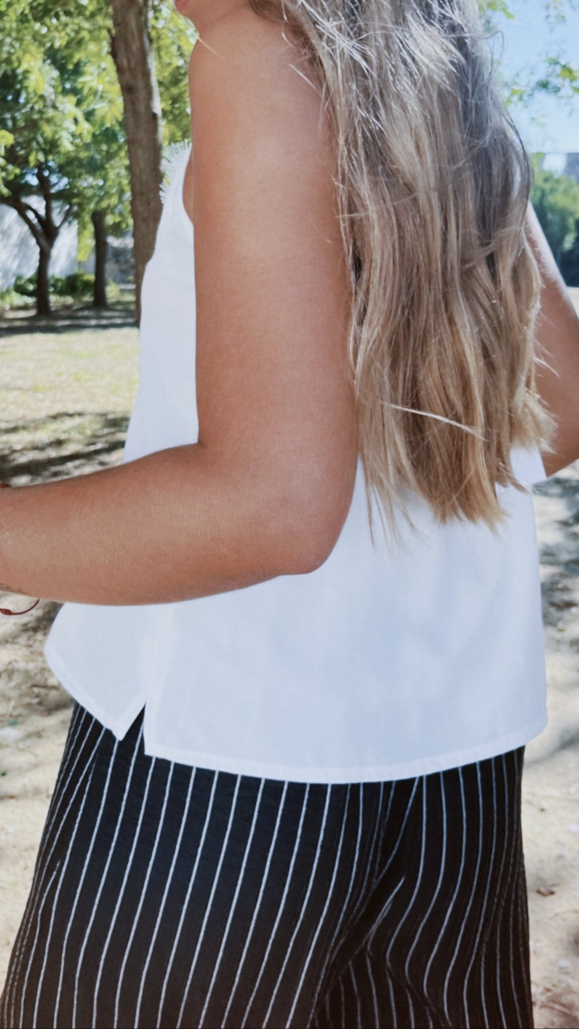 Lencero Crop Blanco - SOHO ZAHARACamisetas y Tops