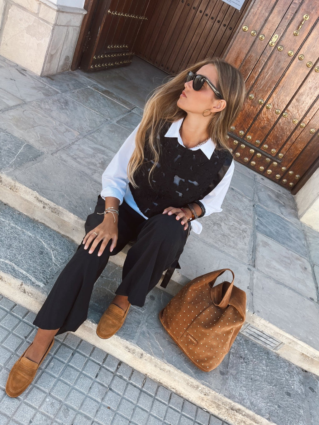 Babero Organza Negro - SOHO ZAHARAChaleco