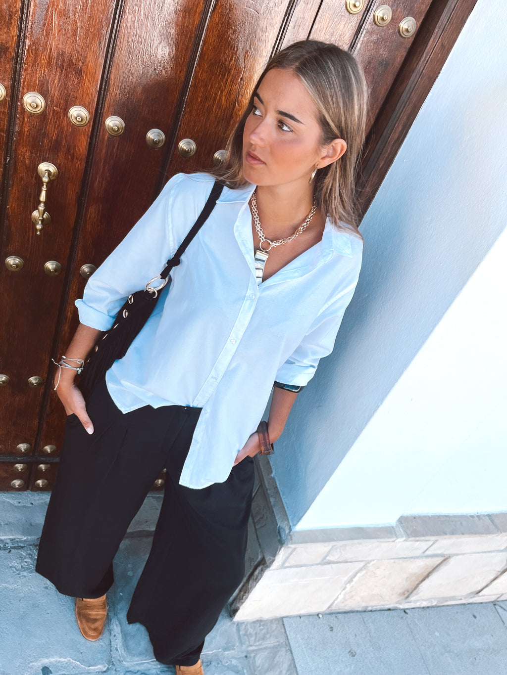 Camisa Oversize Oxford