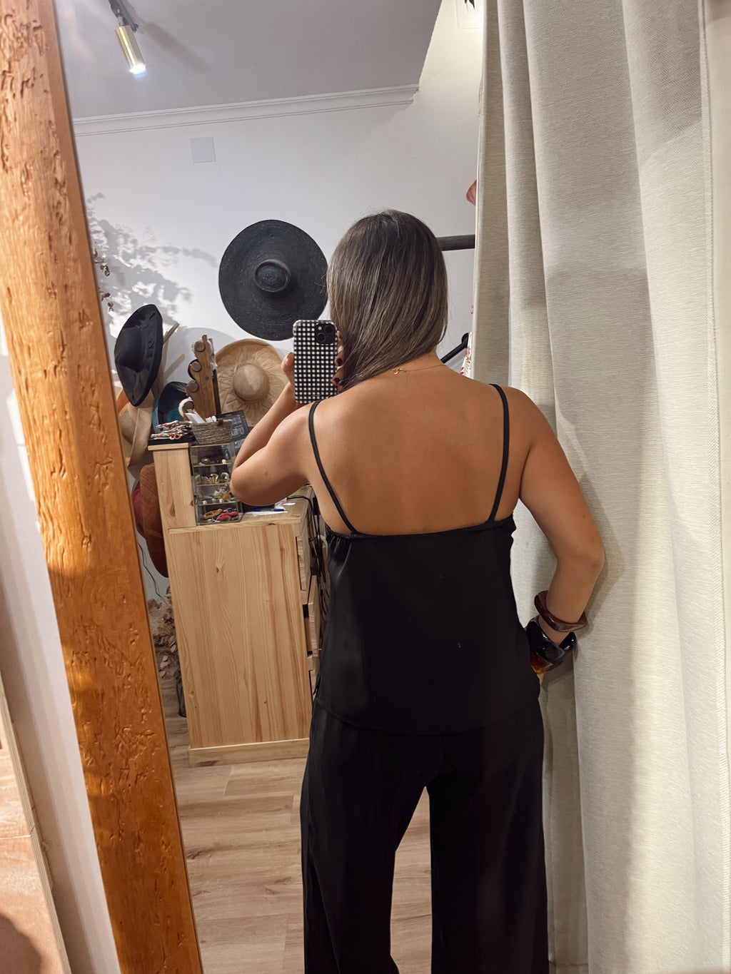 Lencero Crop Negro