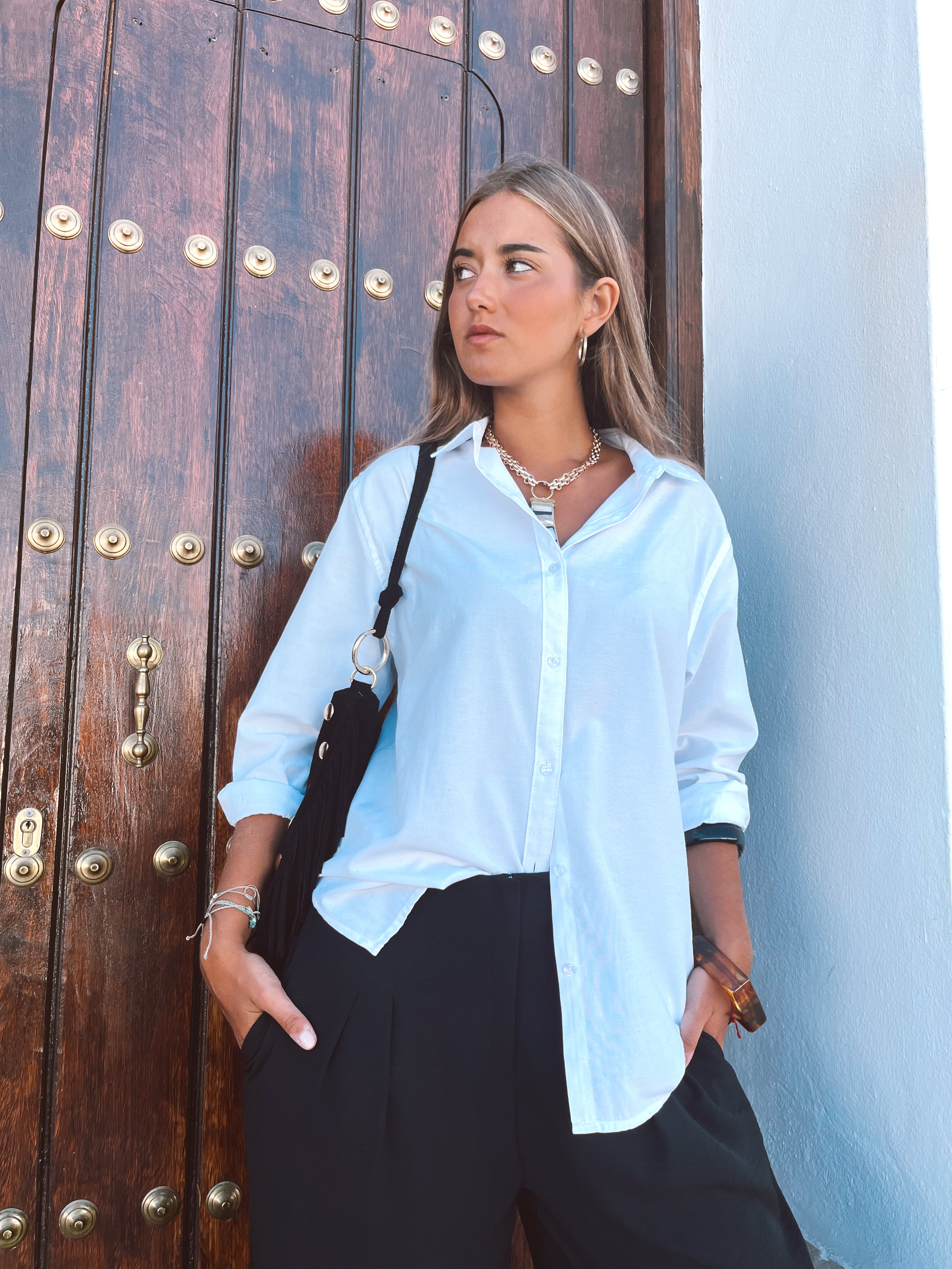 Camisa Oversize Oxford