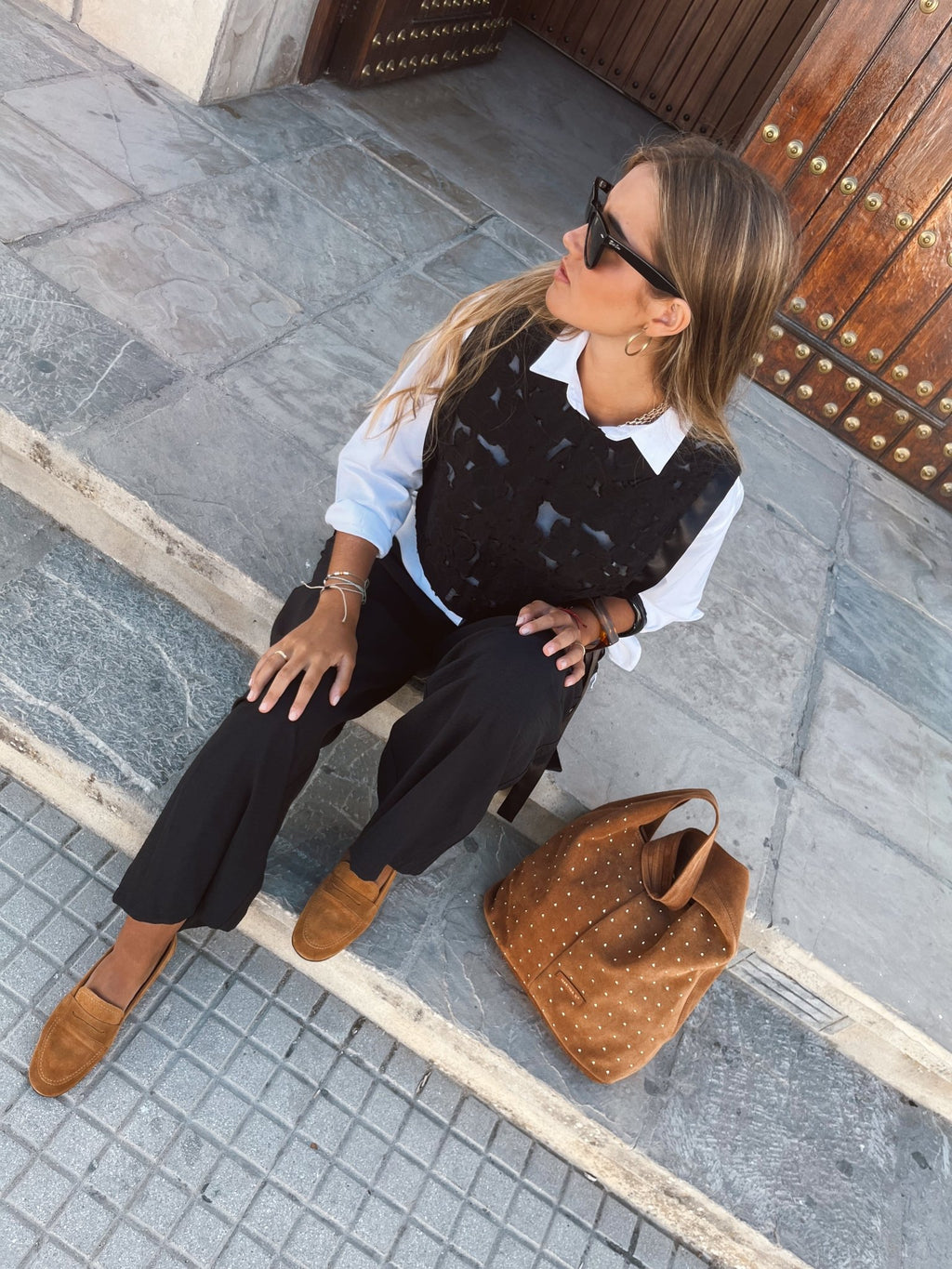 Babero Organza Negro - SOHO ZAHARAChaleco