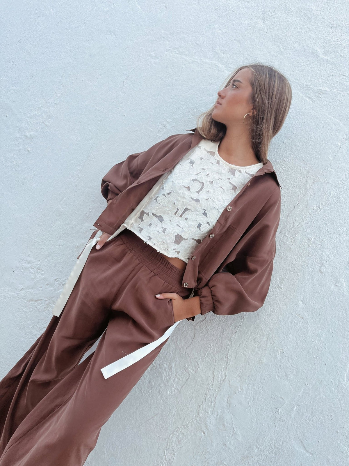 Babero Organza Marfil - SOHO ZAHARAChaleco