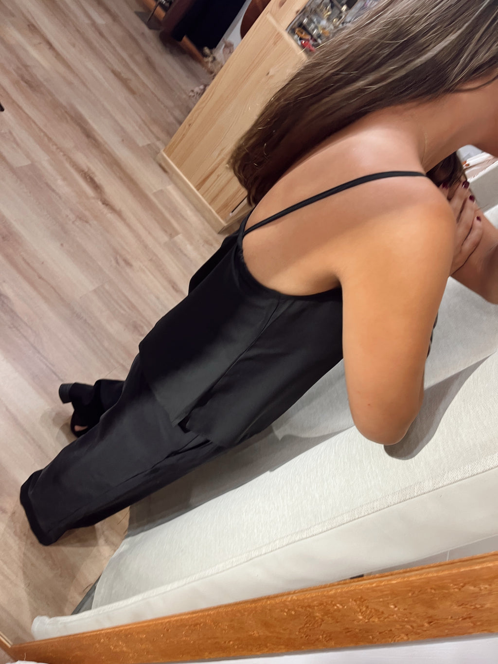 Lencero Crop Negro
