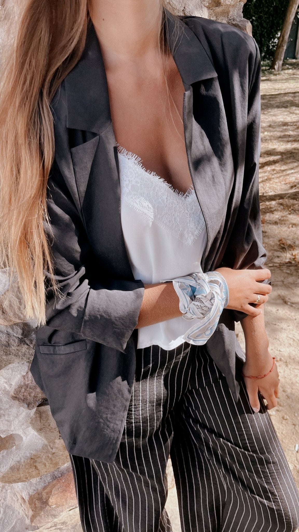 Lencero Crop Blanco - SOHO ZAHARACamisetas y Tops