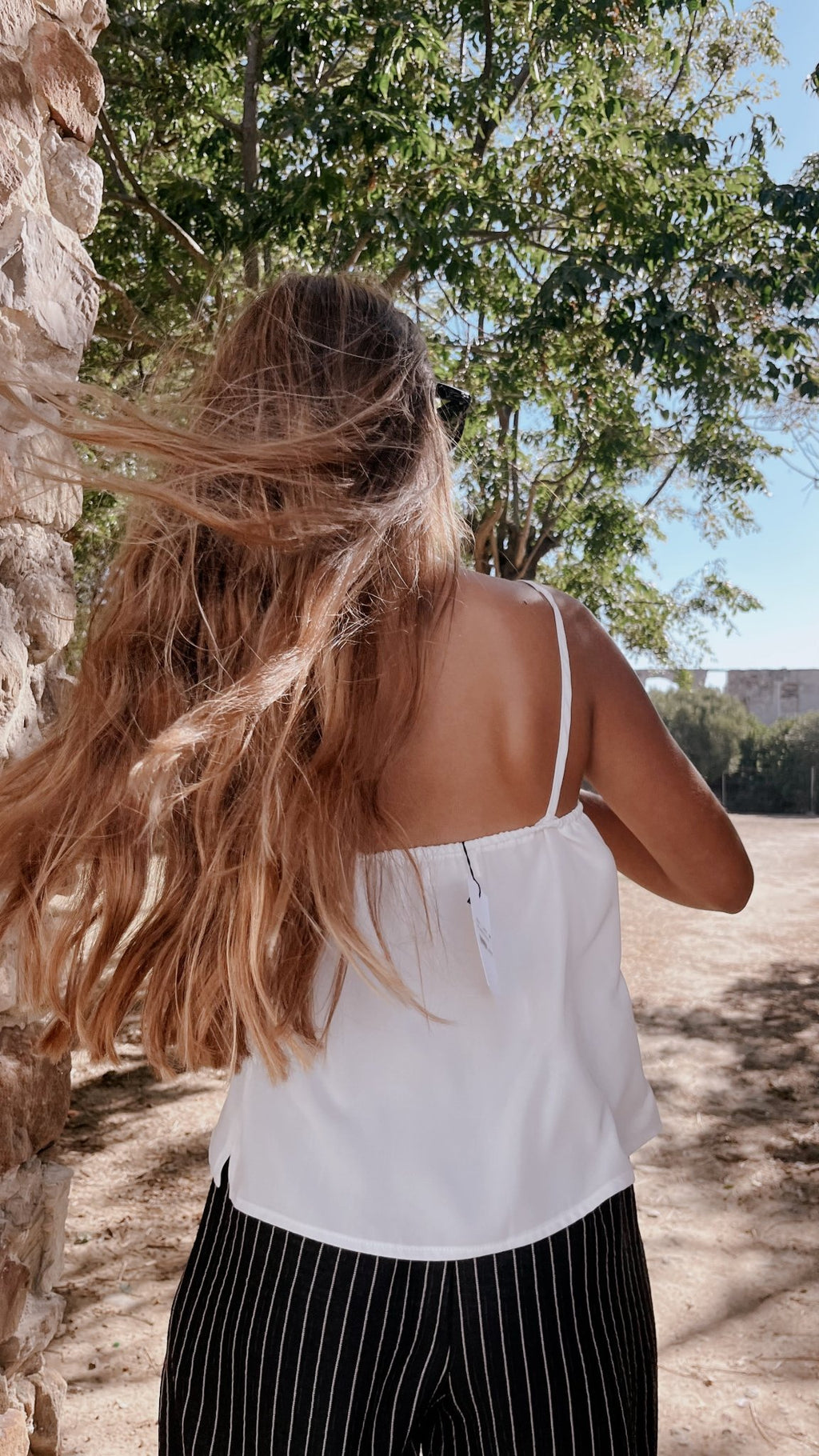 Lencero Crop Blanco - SOHO ZAHARACamisetas y Tops