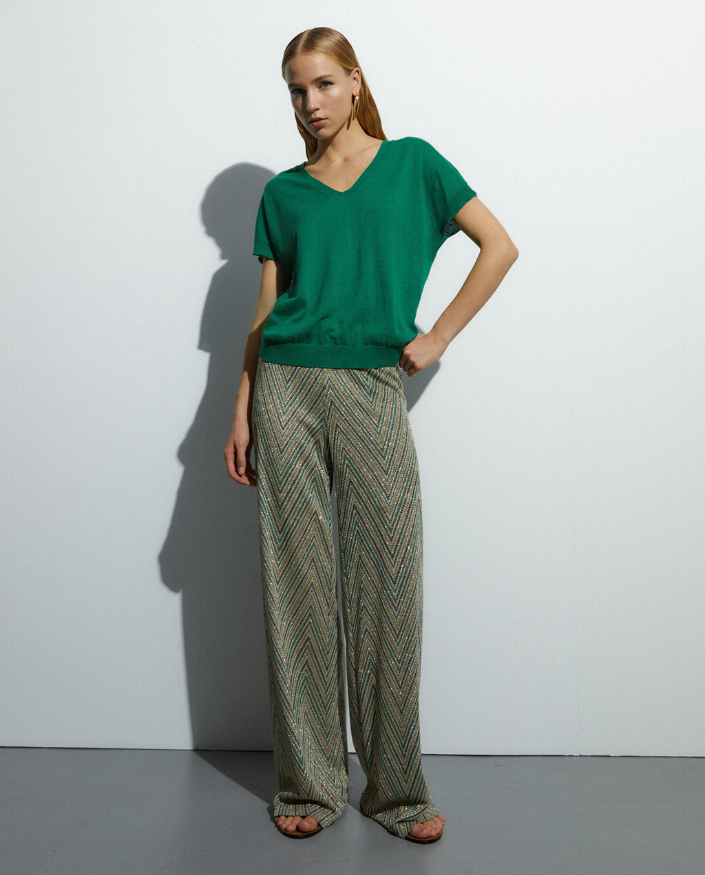 Pantalón Punto Lalibela Lúrex