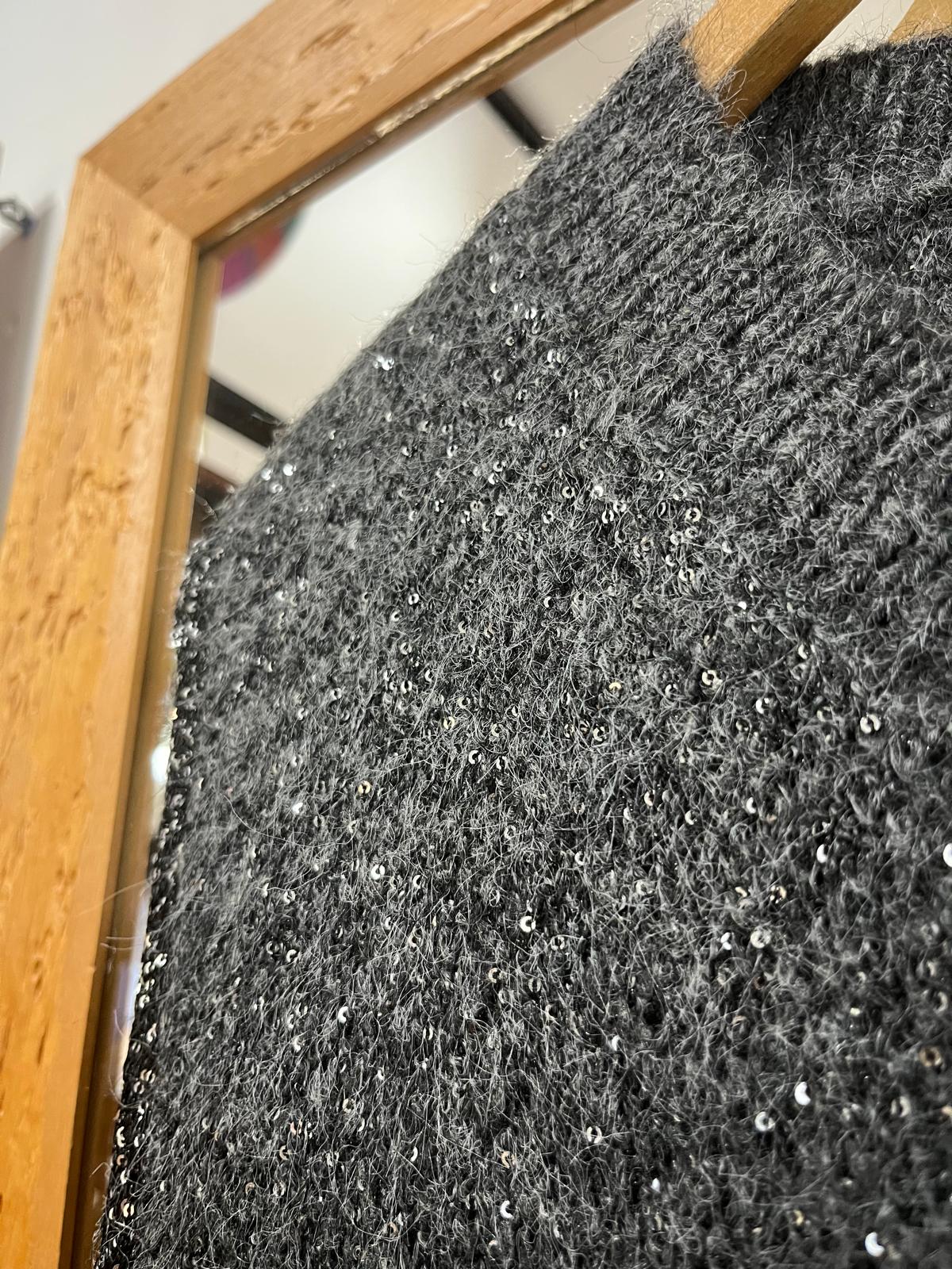 Chaleco Mezclilla Basic Glam Gris