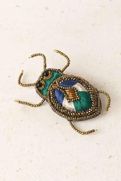 Broche Escarabajo - SOHO ZAHARABroche