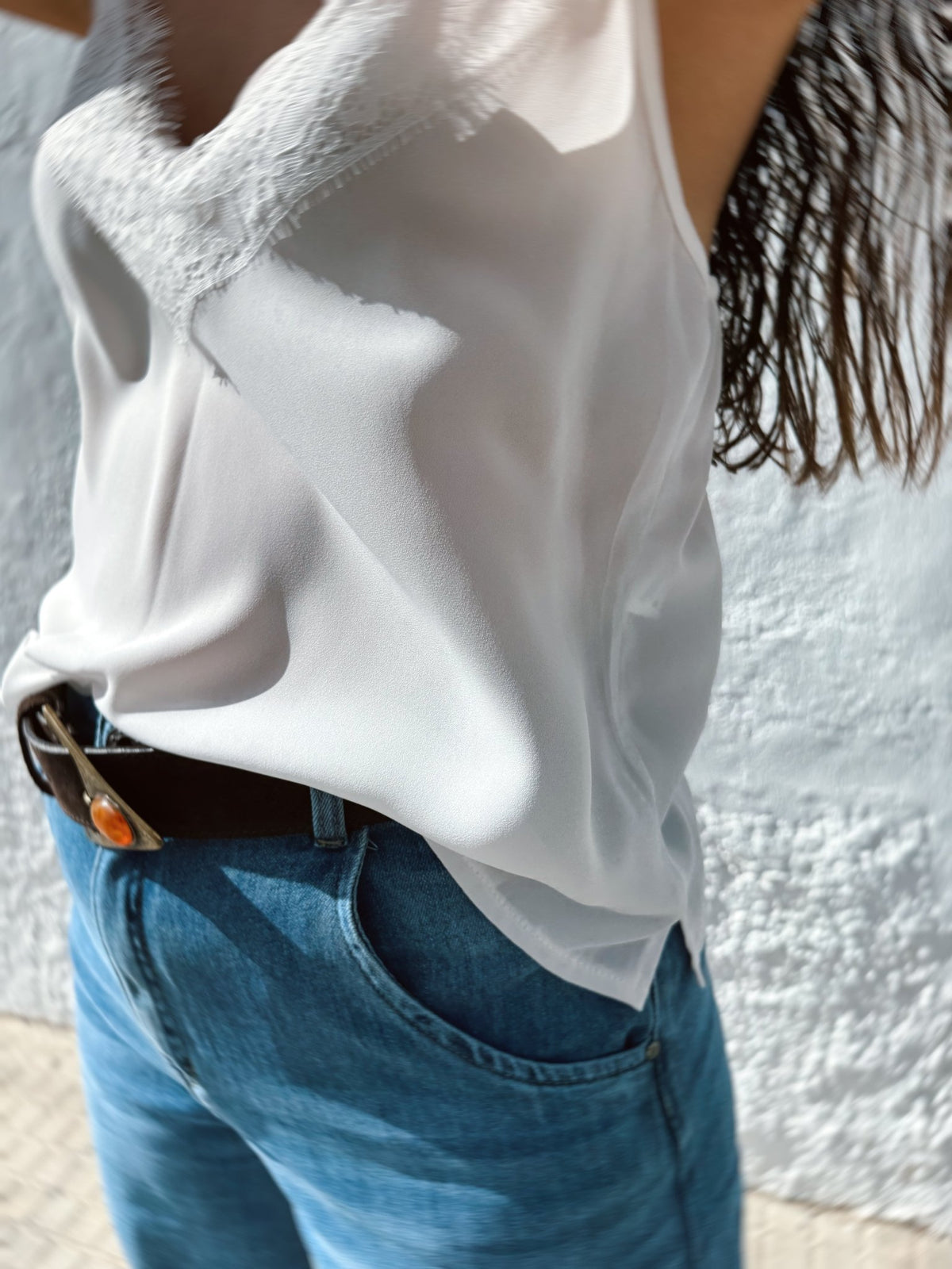 Lencero Crop Blanco - SOHO ZAHARACamisetas y Tops