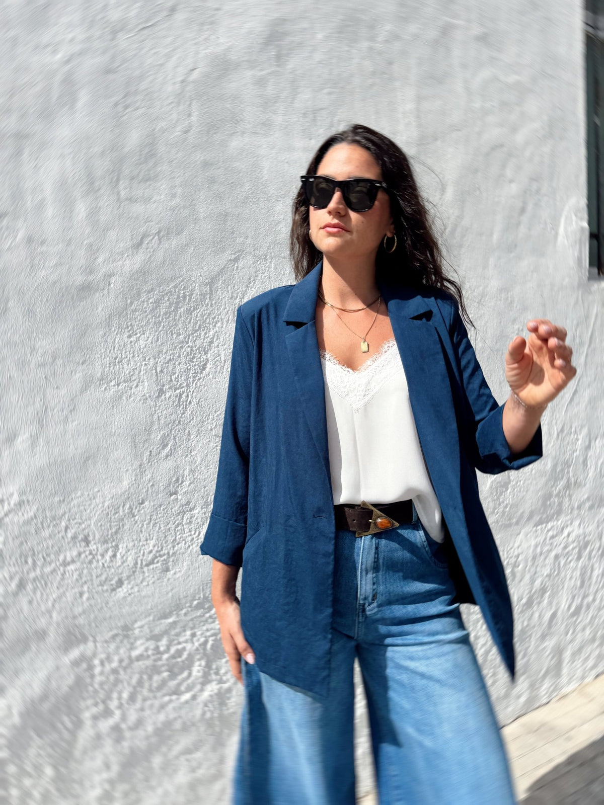 Blazer Nápoles Azul Persia - SOHO ZAHARAchaquetas