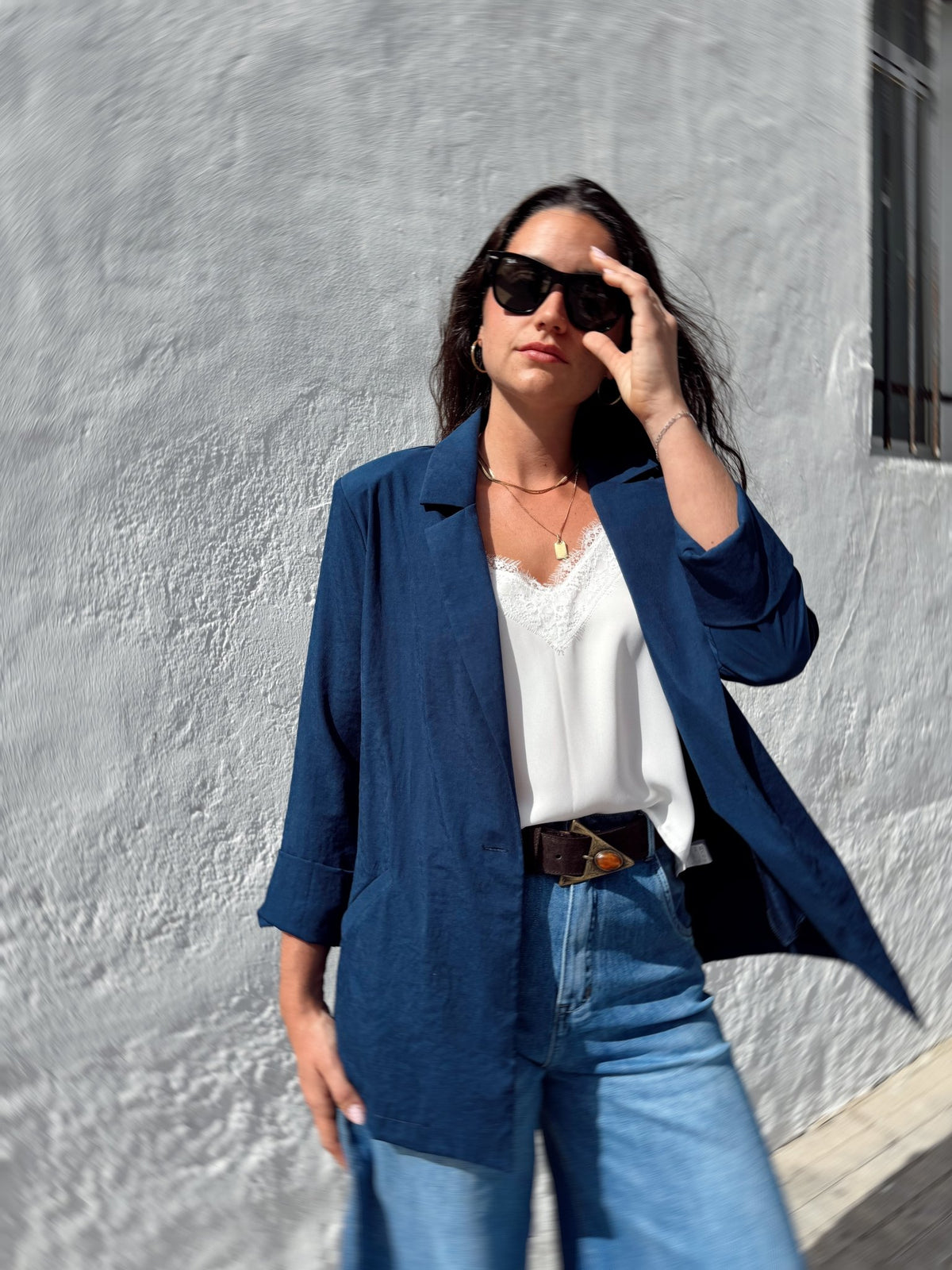 Blazer Nápoles Azul Persia - SOHO ZAHARAchaquetas