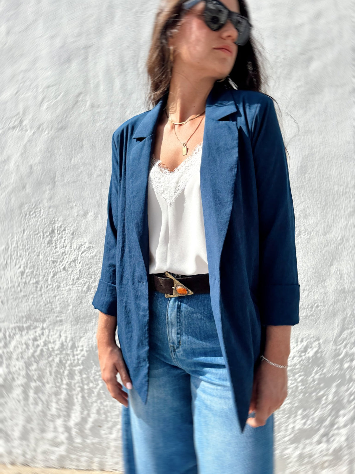 Blazer Nápoles Azul Persia - SOHO ZAHARAchaquetas