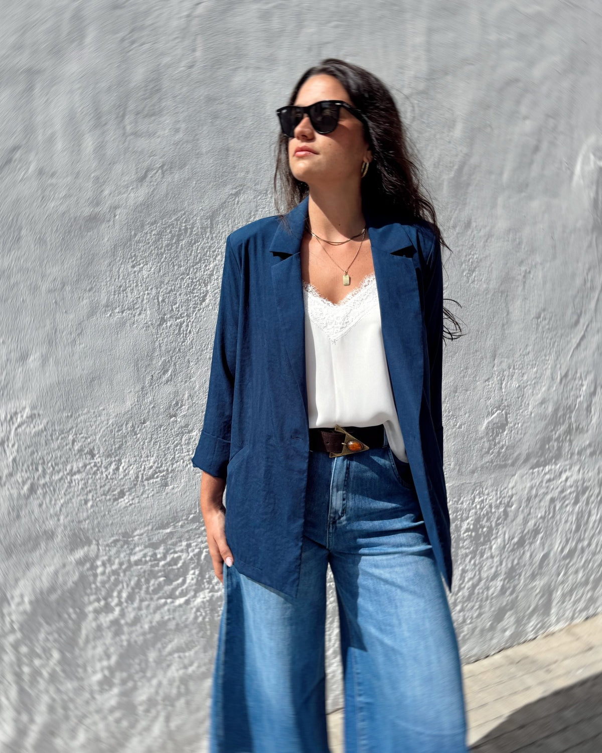 Blazer Nápoles Azul Persia - SOHO ZAHARAchaquetas