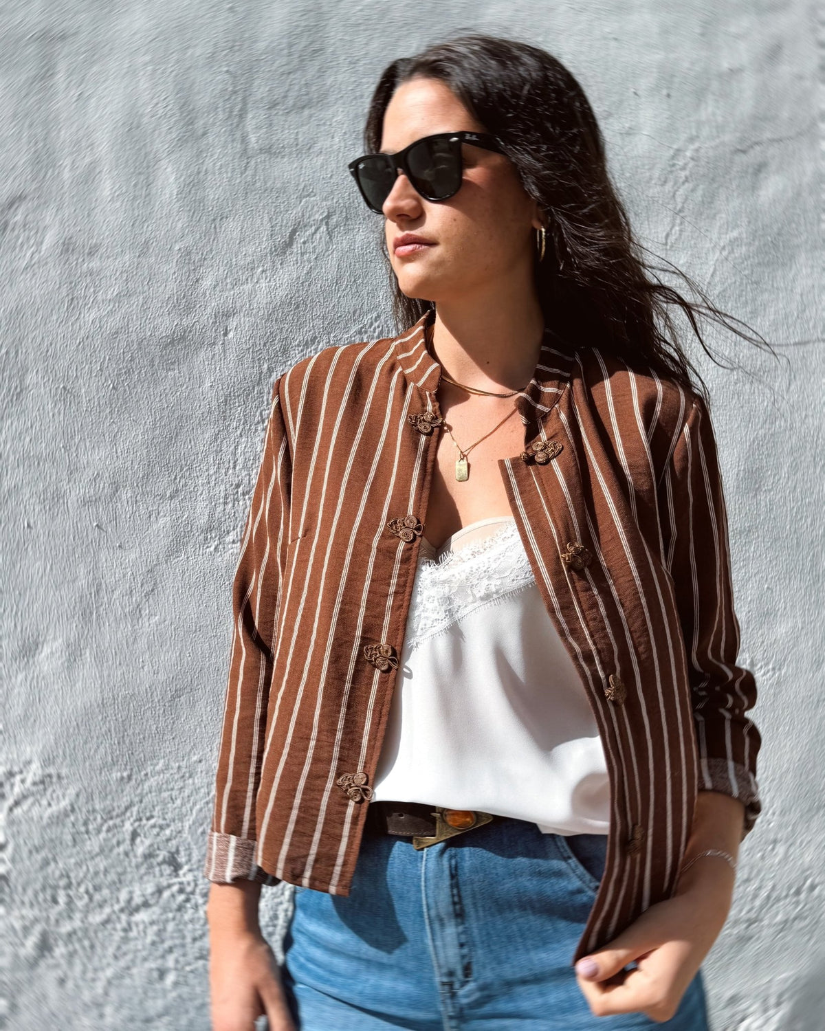 Sobrecamisa Merçi Marrón - SOHO ZAHARAchaquetas