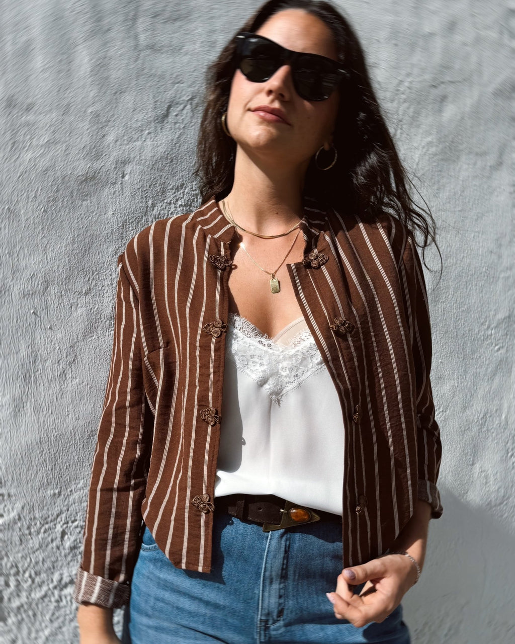 Sobrecamisa Merçi Marrón - SOHO ZAHARAchaquetas