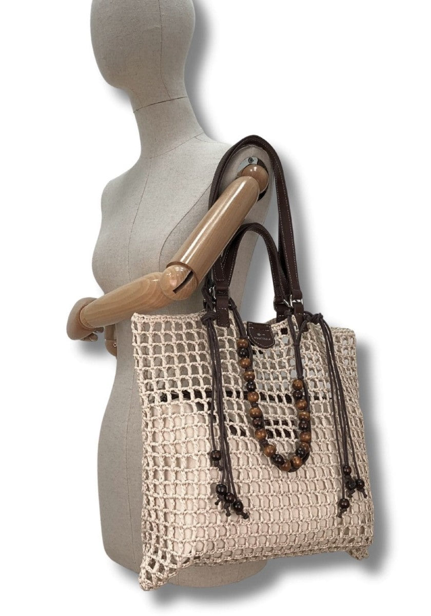 Bolso Calado Wonder Beige