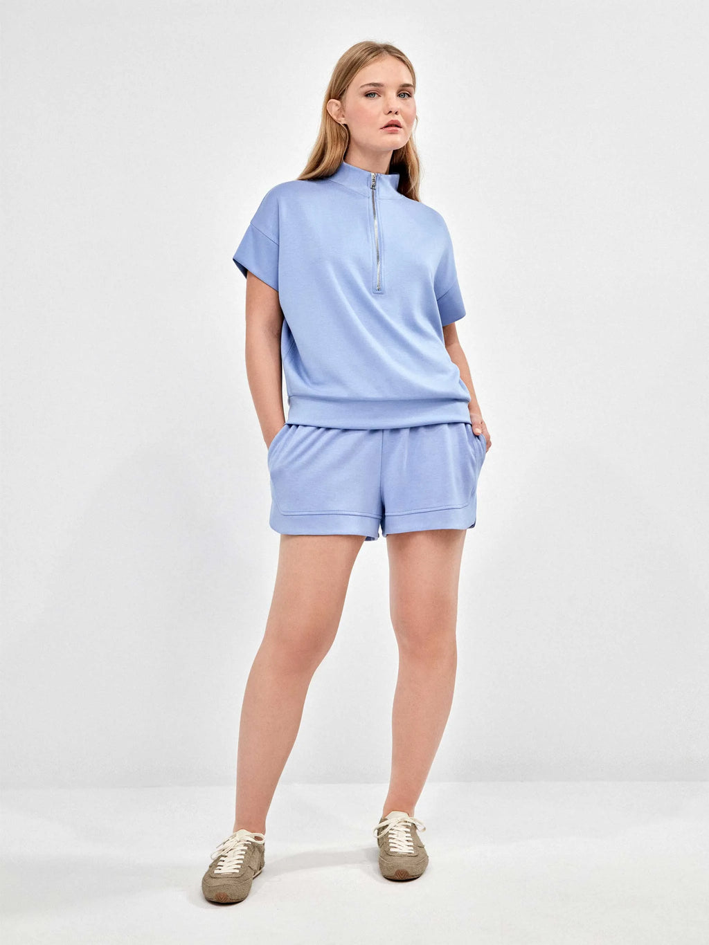 Short Celeste DobleFace