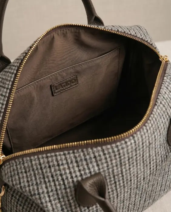 Bolso Viaje Tweed Mediano