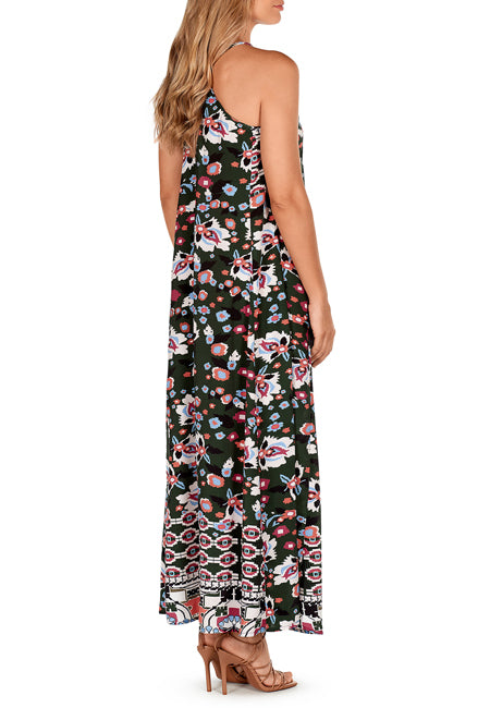 Vestido Dolores Cortes flores