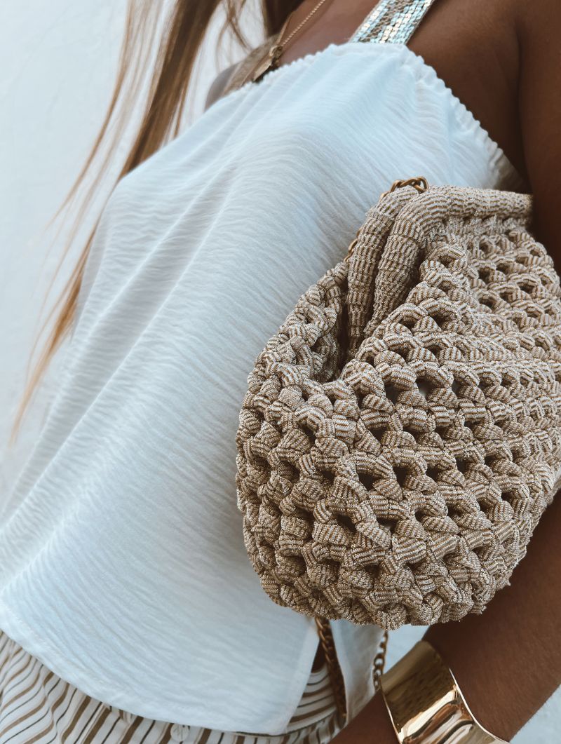 Maxi Pouchette Champagne