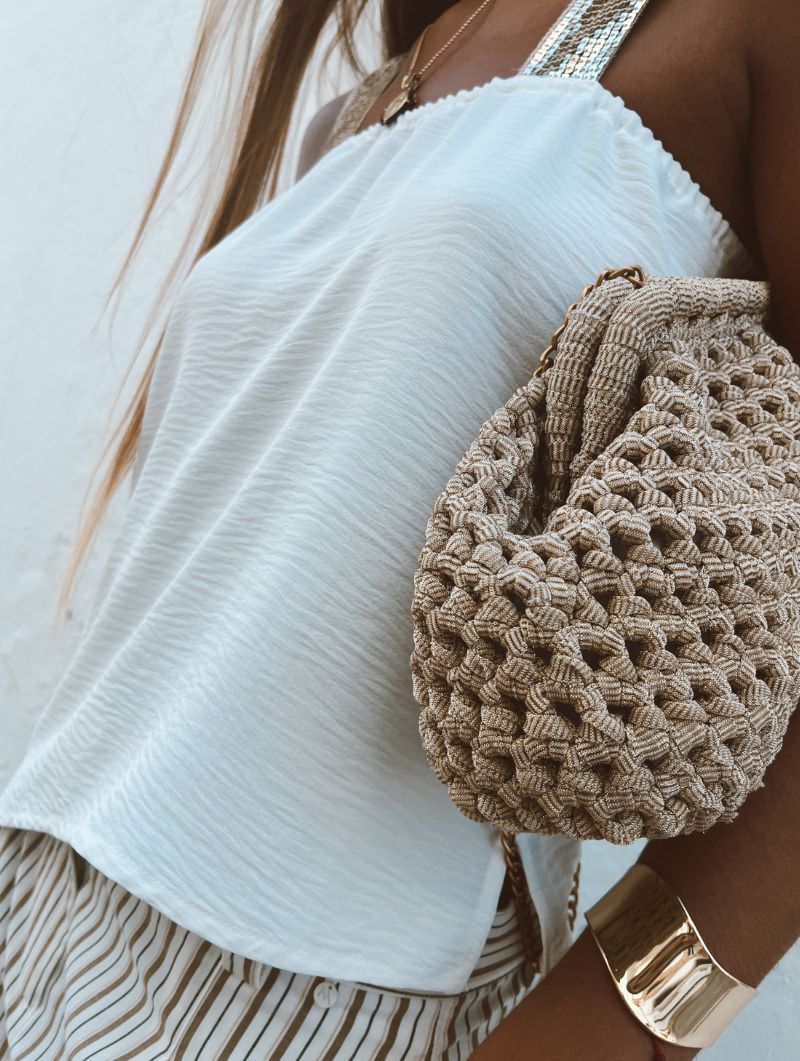 Maxi Pouchette Champagne
